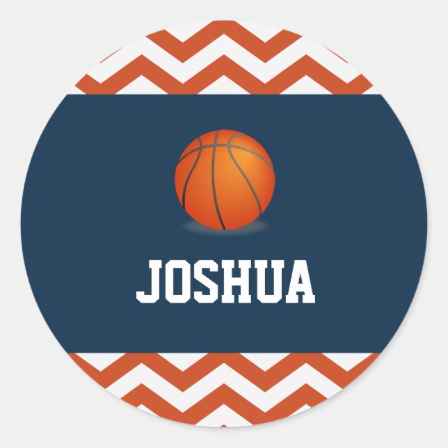 Sport baseball theme boy birthday sticker (Front)