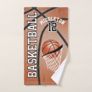 Sport 🏀 Basketball   DIY Text Hand Towel