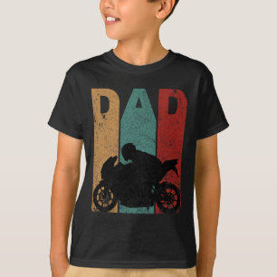 Sport Bike Dad Fathers Day Gift Biker Motorcycle T-Shirt
