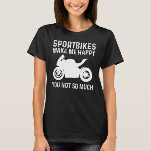 Sport Bike Men Women Racing Biker Motorbike Rider  T-Shirt