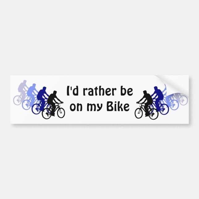 Sport - Biking, Cycling, Bike Bumper Sticker (Front)