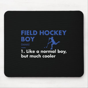 Sport Boy Definition Field Hockey Mouse Mat