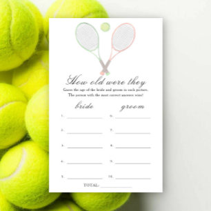 sport bridal shower How old were they game