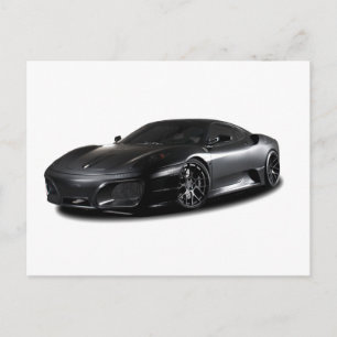 Sport car 32 postcard