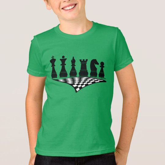 Sport Chess 2, Kid's t-shirt, wit-t-shirt T-Shirt