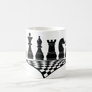 Sport Chess 2, Mug, wit-t-shirt Coffee Mug