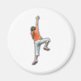 Sport Climbing Magnet