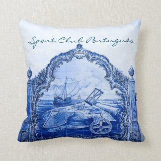 Sport Club Portuguese Tile Pillow
