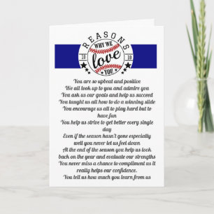 sport coach 10 reasons why we love baseball fan card