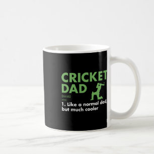 Sport Dad Definition Cricket Coffee Mug