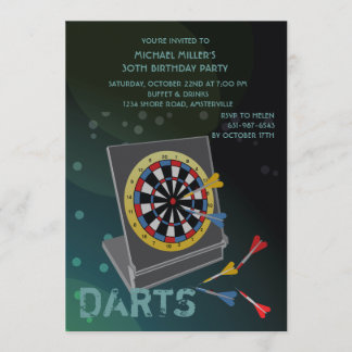 Sport Darts - Invitation