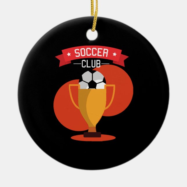 Sport Day Ceramic Tree Decoration (Front)