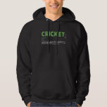 Sport Definition Cricket_1 Hoodie<br><div class="desc">Sport Definition Cricket_1</div>