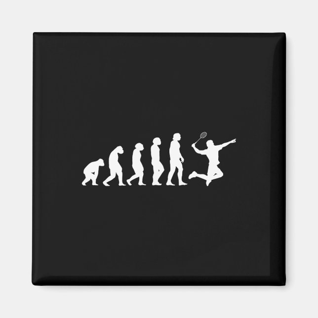 Sport Evolution Badminton  Magnet (Front)