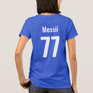 Sport Field day Blue colour Team Cheer stand Squad T-Shirt