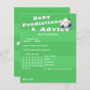 Sport Football Baby Predictions & Advice Game