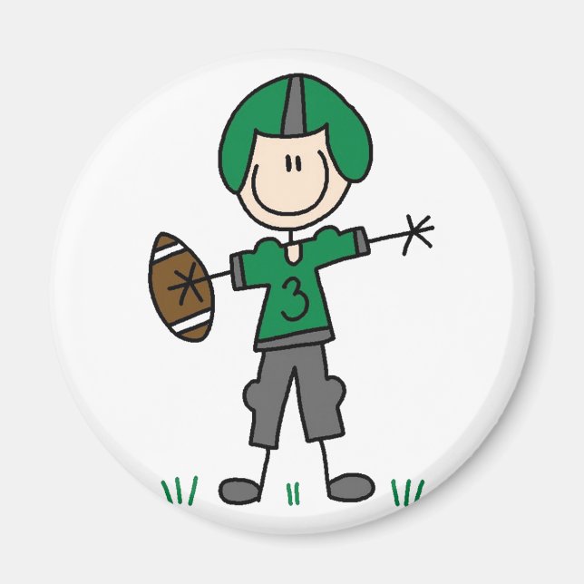 Sport Football Magnet (Front)