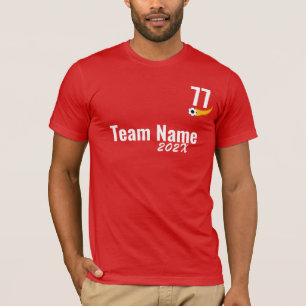 Sport football soccer Team Field day Cheer  School T-Shirt