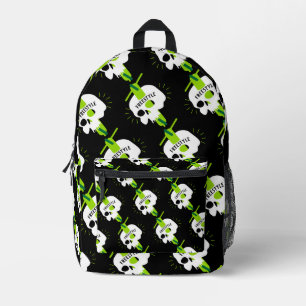 Sport Freestyle Scooters Printed Backpack