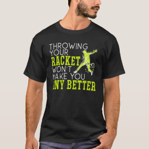 Sport Game Lawn Tennis Racket Tennis T-Shirt