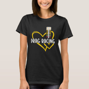 Sport Heart Drag Racing T-Shirt