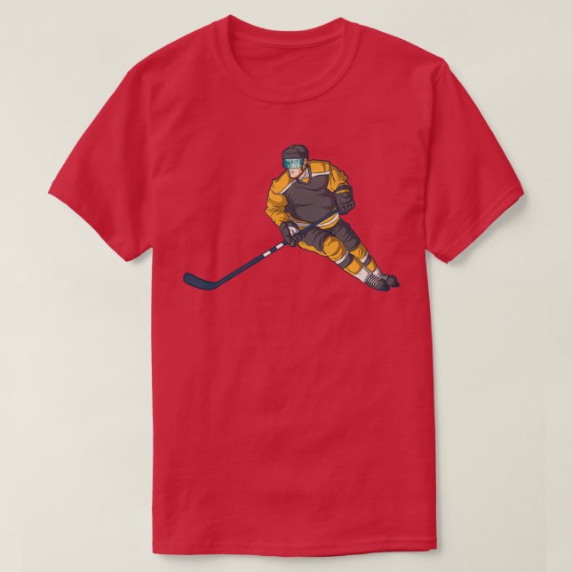 Sport Ice Hockey T-Shirt (Design Front)