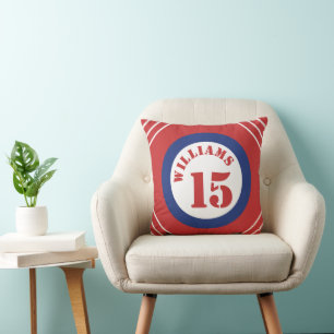 Sport inspired throw pillow