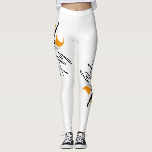 Sport leggings customisable for any text for yoga