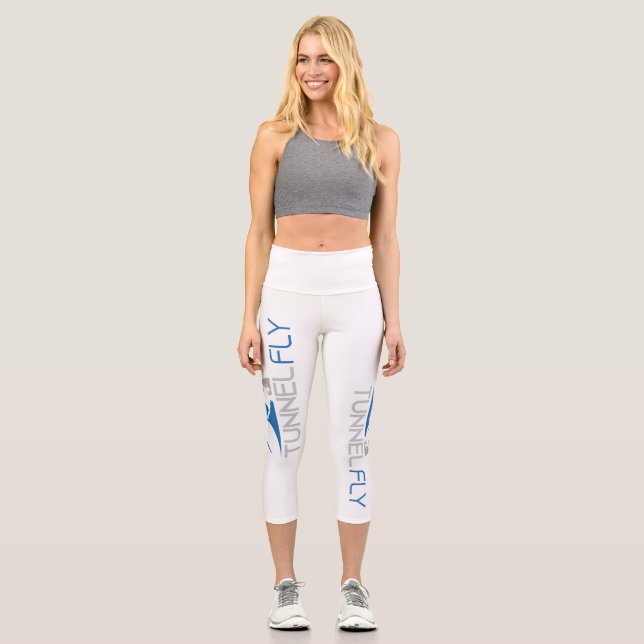 Sport leggings for yoga customisable for any text (Front)