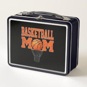Sport Lover Basketball Mum For Players Metal Lunch Box