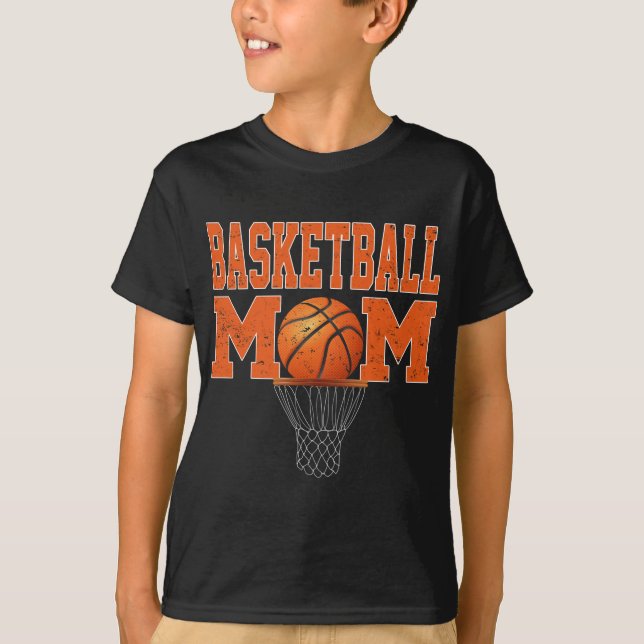 Sport Lover | Basketball Mum For Players T-Shirt (Front)
