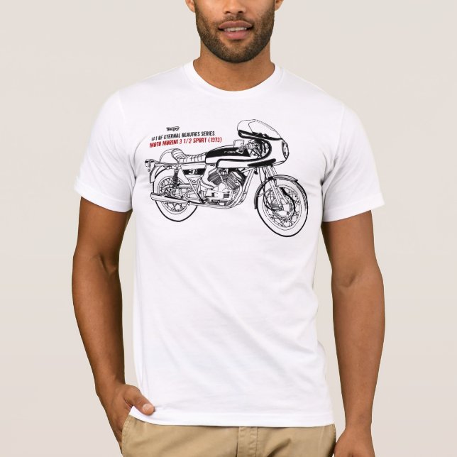 Sport Morini motorcycle (1973) T-Shirt (Front)
