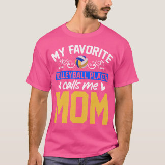 Sport Mothers Day Volleyball Player Mum Volleyball T-Shirt