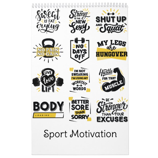 Sport Motivation Calendar (Cover)