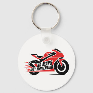 Sport Motorcycle Key Ring