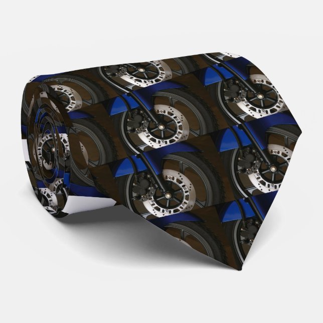 Sport Motorcycle Tie (Rolled)