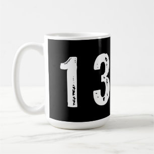 Sport number 13 coffee mug