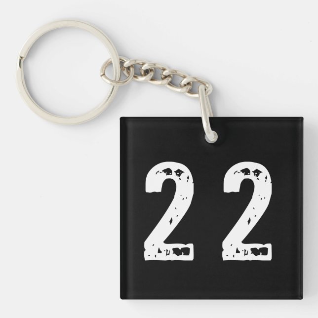 Sport number 22 key ring (Front)