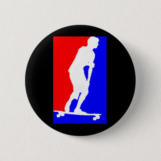 Sport of Longboarding 6 Cm Round Badge
