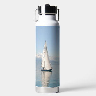 Sport of Sailing Photo plus Anchor-Heart customise Water Bottle