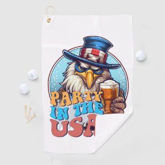 SPORT Party in the USA Golf Towel