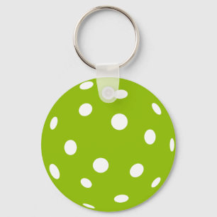 Sport Pickleball green ball Key Ring