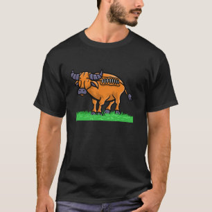 Sport Rugby Footballer Touchdown Carabao Football T-Shirt