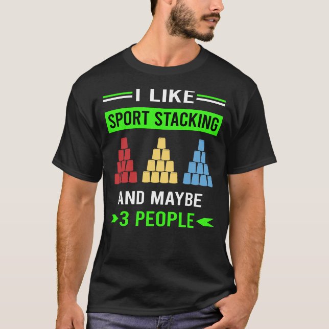 Sport Stacking Cup Stacking Speed Stacking Cups T-Shirt (Front)