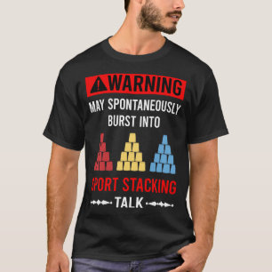 Sport Stacking Cup Stacking Speed Stacking Cups T-Shirt