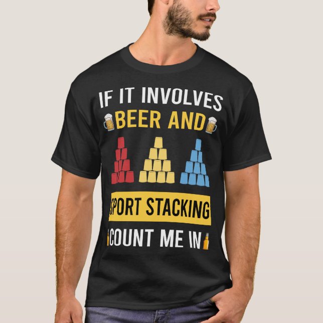 Sport Stacking Cup Stacking Speed Stacking Cups T-Shirt (Front)