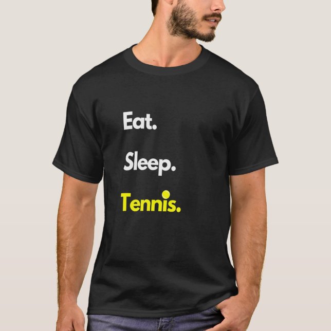 Sport Tennis For Players Coaches Men Women Kids T-Shirt (Front)