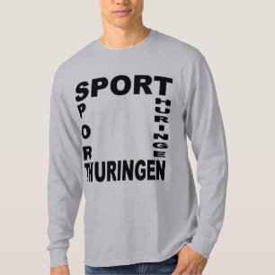 SPORT THURINGEN Basic Gray T-shirt