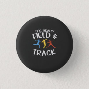 Sport Track And Field Gifts 3 Cm Round Badge