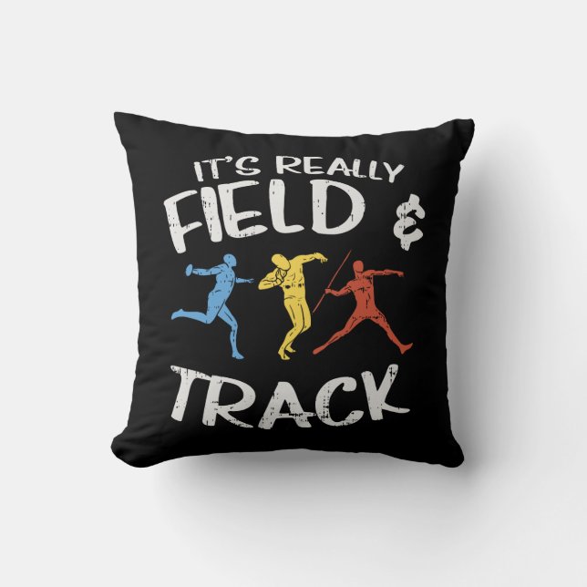 Sport Track And Field Gifts Cushion (Front)